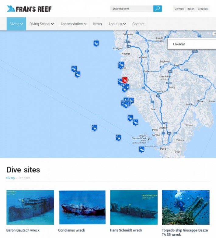 FransReef - Locations