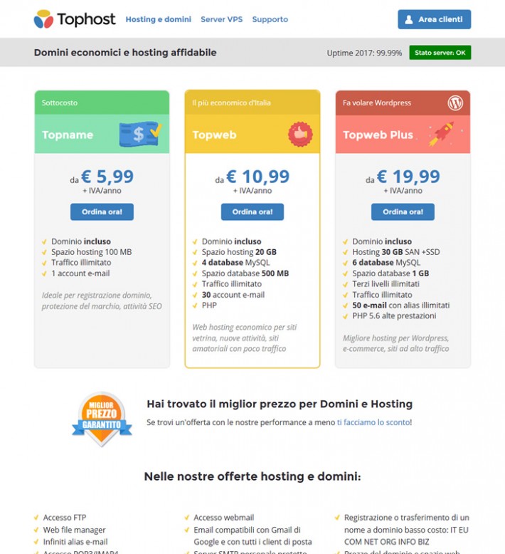 Tophost.it - Home page